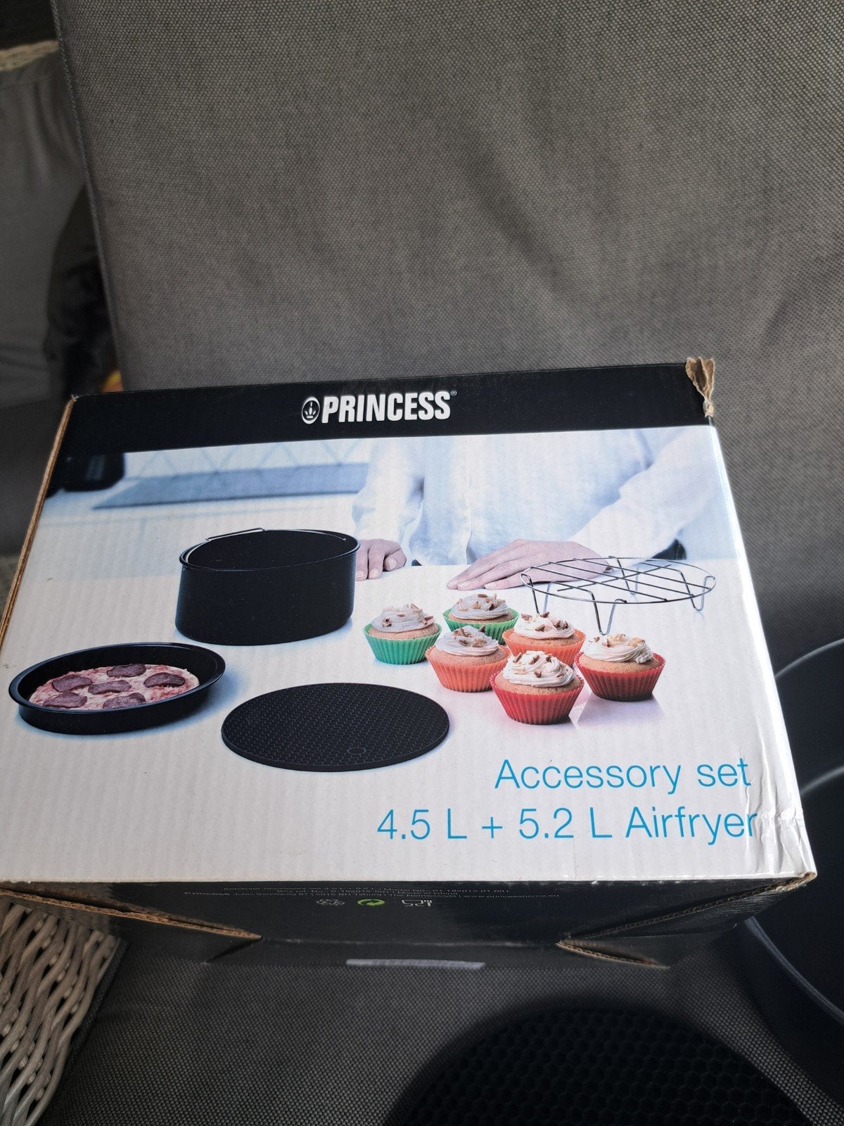 Princess Airfryer Accessoires Set 4.5L + 5.2L, Ophalen of Verzenden, Nieuw, Airfryer