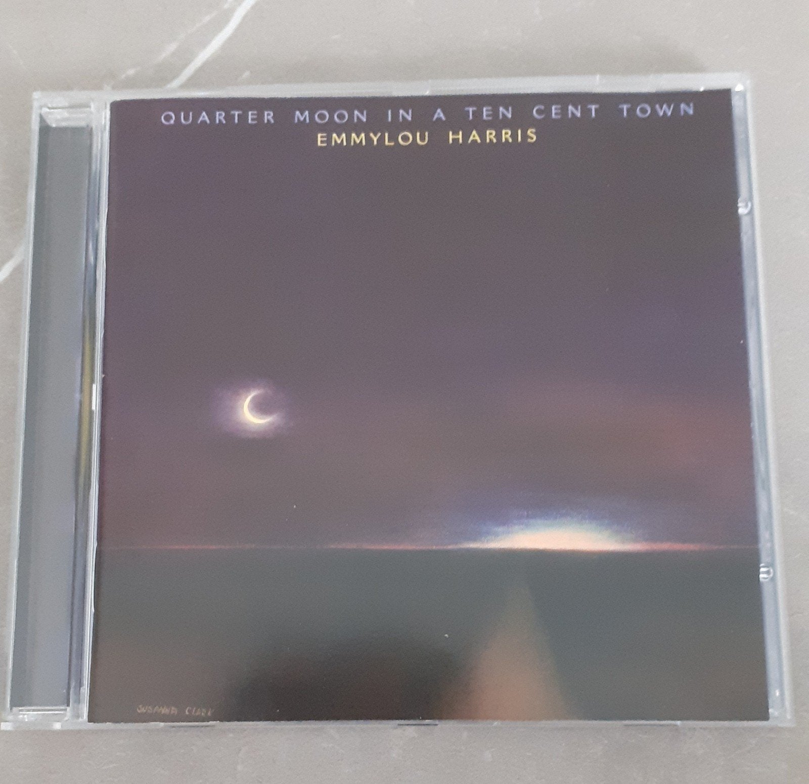 Emmylou Harris - Quarter Moon in a Ten Cent Town (1978), Ophalen of Verzenden, Zo goed als nieuw, Country, Met bonustracks