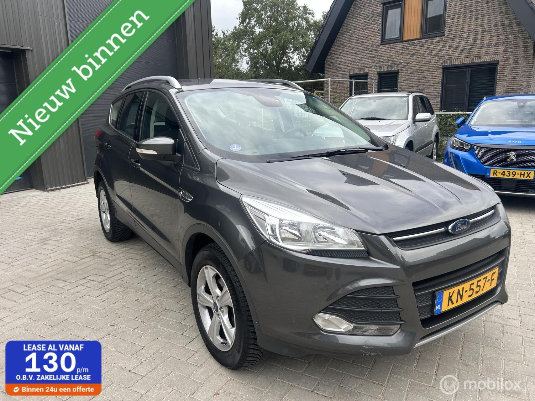 Ford Kuga 1.5 120 Pk 2016 1e eig Navi Trekh PDC, Auto's, Dealer onderhouden, Euro 6, 4 cilinders, Bedrijf
