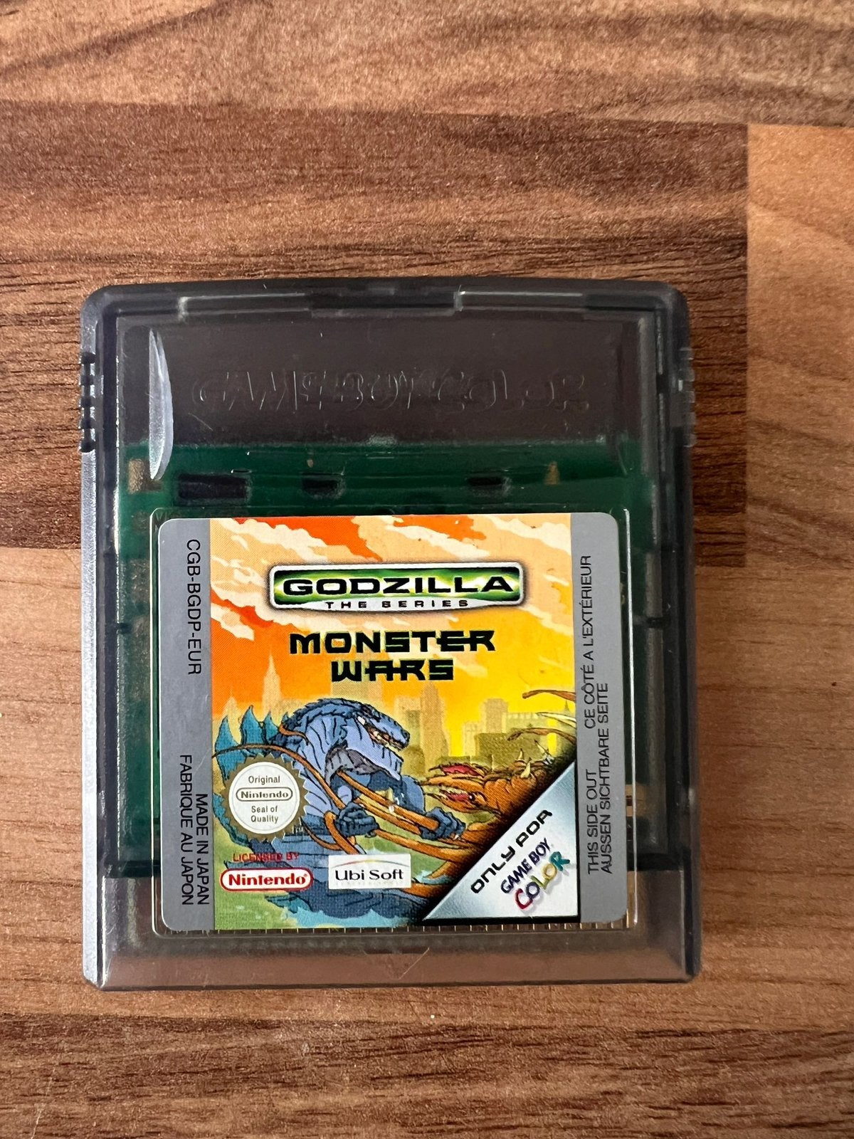 Godzilla The Series: Monster Wars - Gameboy Color, Spelcomputers en Games, Avontuur en Actie, 1 speler, Ophalen of Verzenden, Zo goed als nieuw