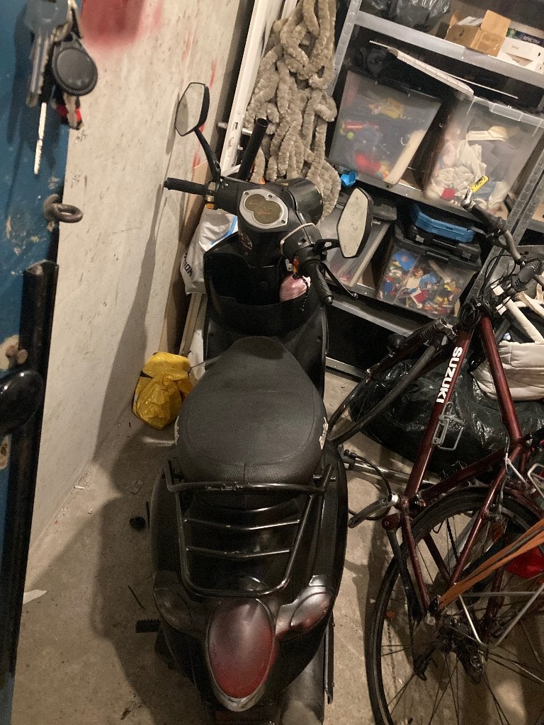 Berini scooter 2017, Gebruikt, Maximaal 45 km/u, Benzine, Ophalen