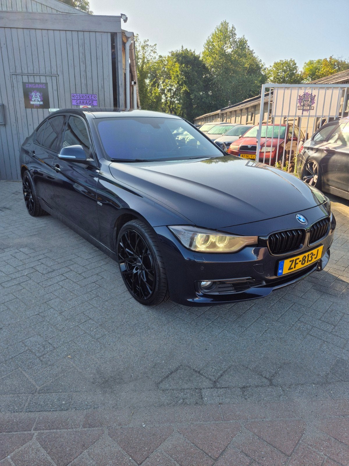 BMW 3-Serie 2.0IX 328 180KW Aut8 (f30) 2012 Blauw, Auto's, Automaat, 745 kg, Achterwielaandrijving, 4 cilinders