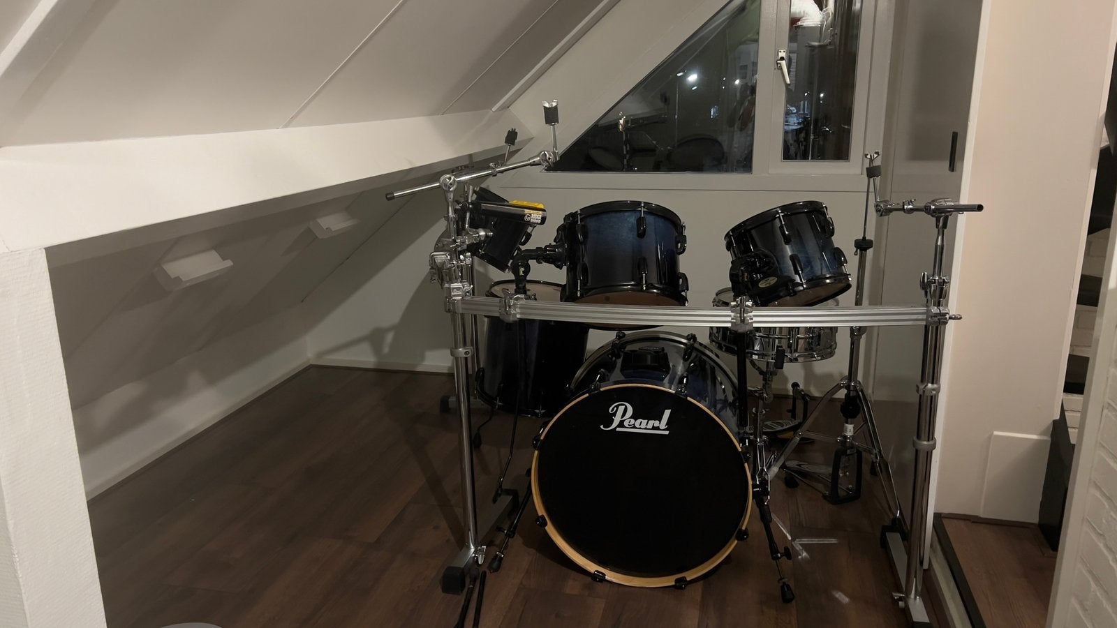 Pearl Vision drumstel (6 delig), Ophalen, Zo goed als nieuw, Pearl