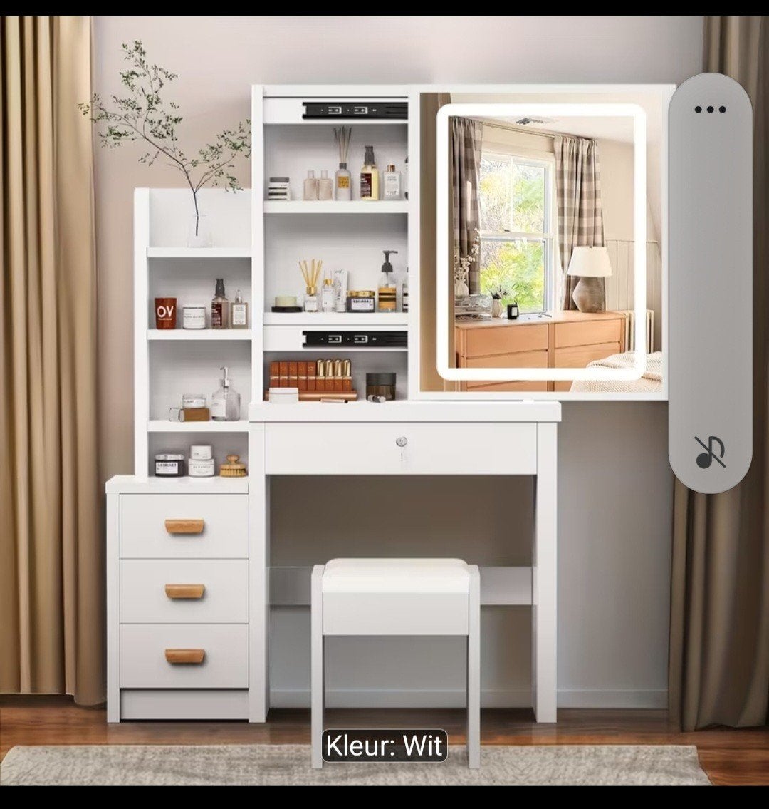 Makeuptafel vanity, Ophalen, Minder dan 100 cm