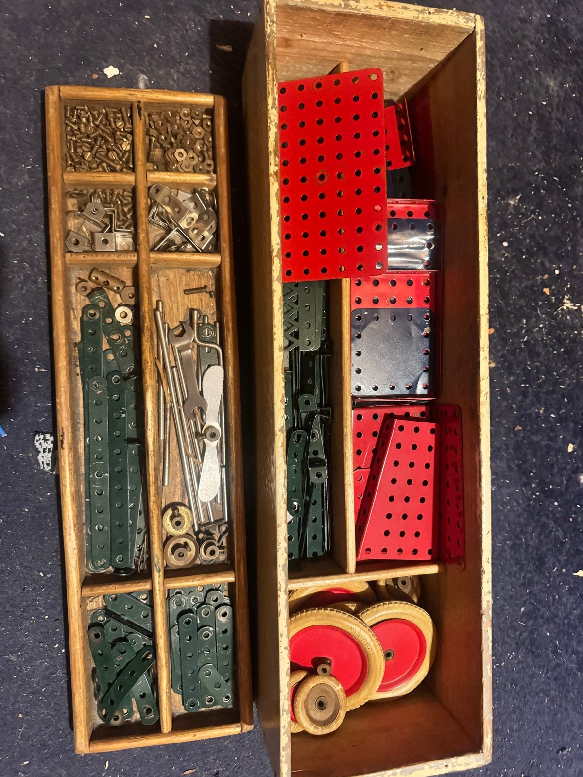 Vintage Meccano Bouwdoos - Metaal Constructie Speelgoed, Ophalen, Gebruikt, Overige merken