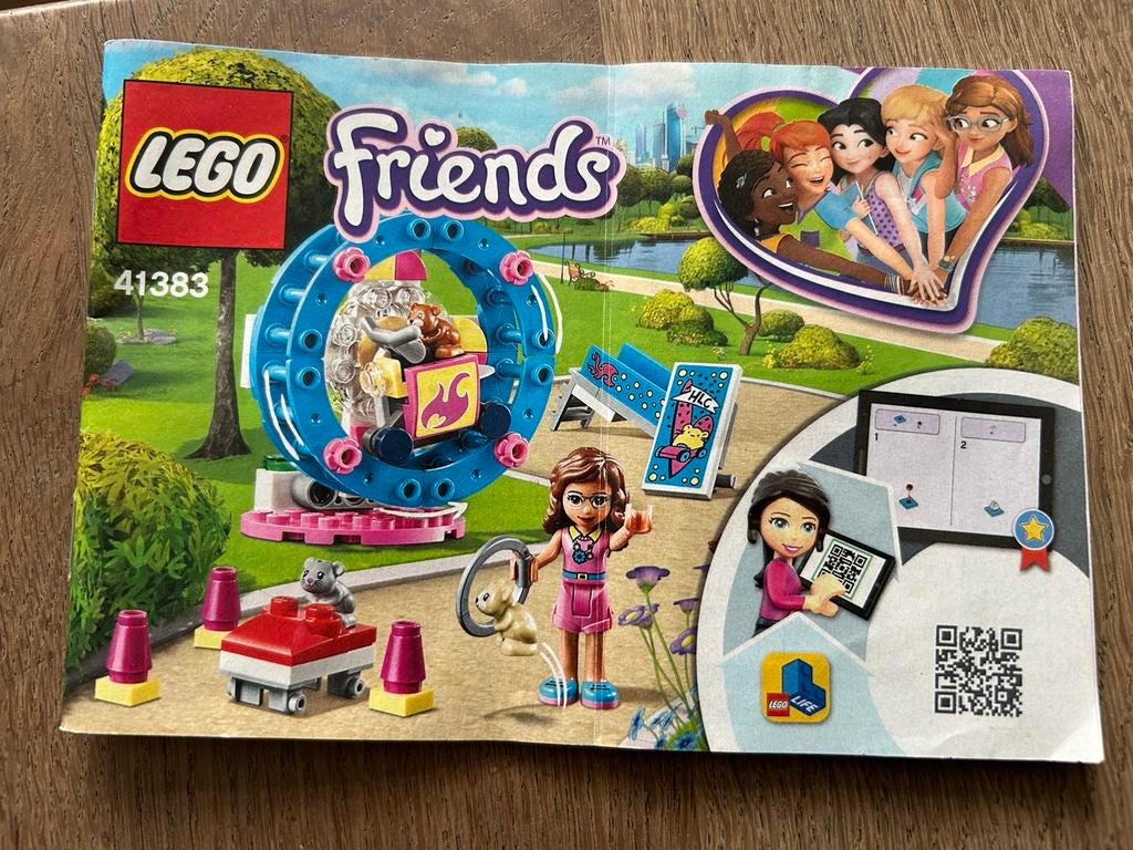 LEGO Friends 41383 Emma's Zomer Speelkubus, Ophalen of Verzenden, Gebruikt, Overige merken