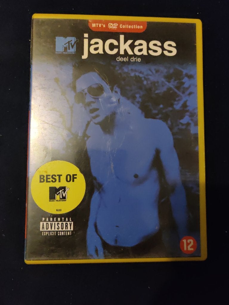 Jackass Deel Drie, Alle leeftijden, Ophalen of Verzenden, Zo goed als nieuw