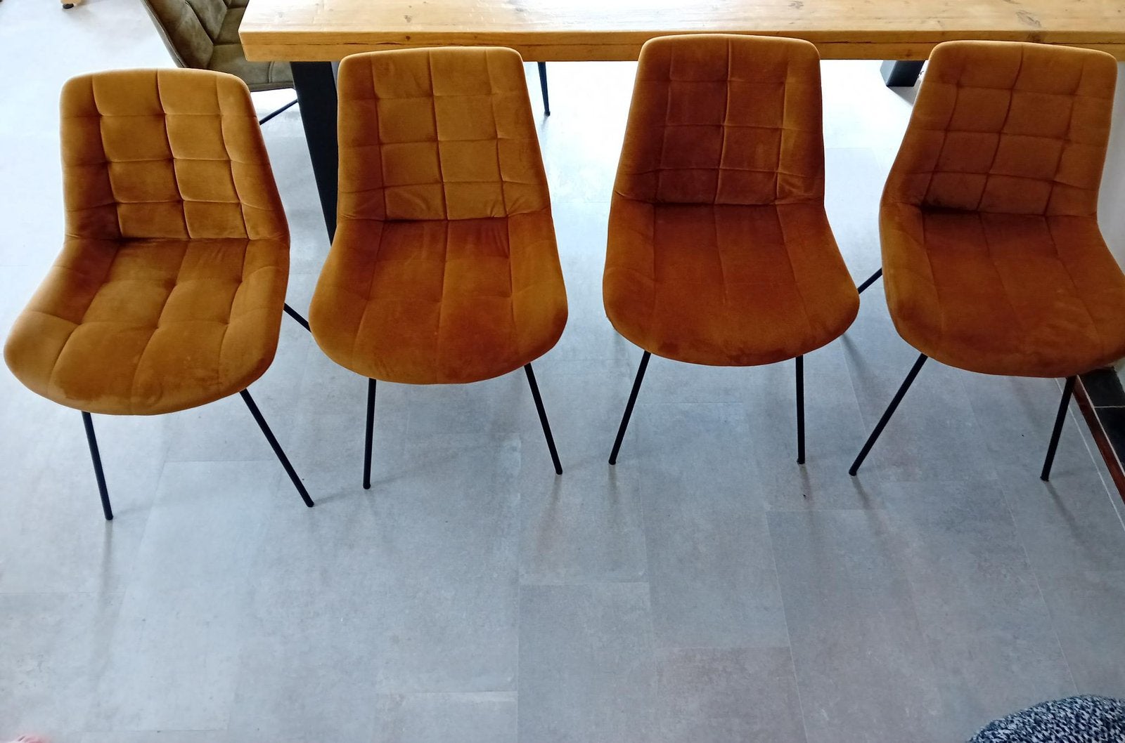 Hele mooie eetkamerstoelen, Ophalen, Bruin, Zo goed als nieuw, Vier
