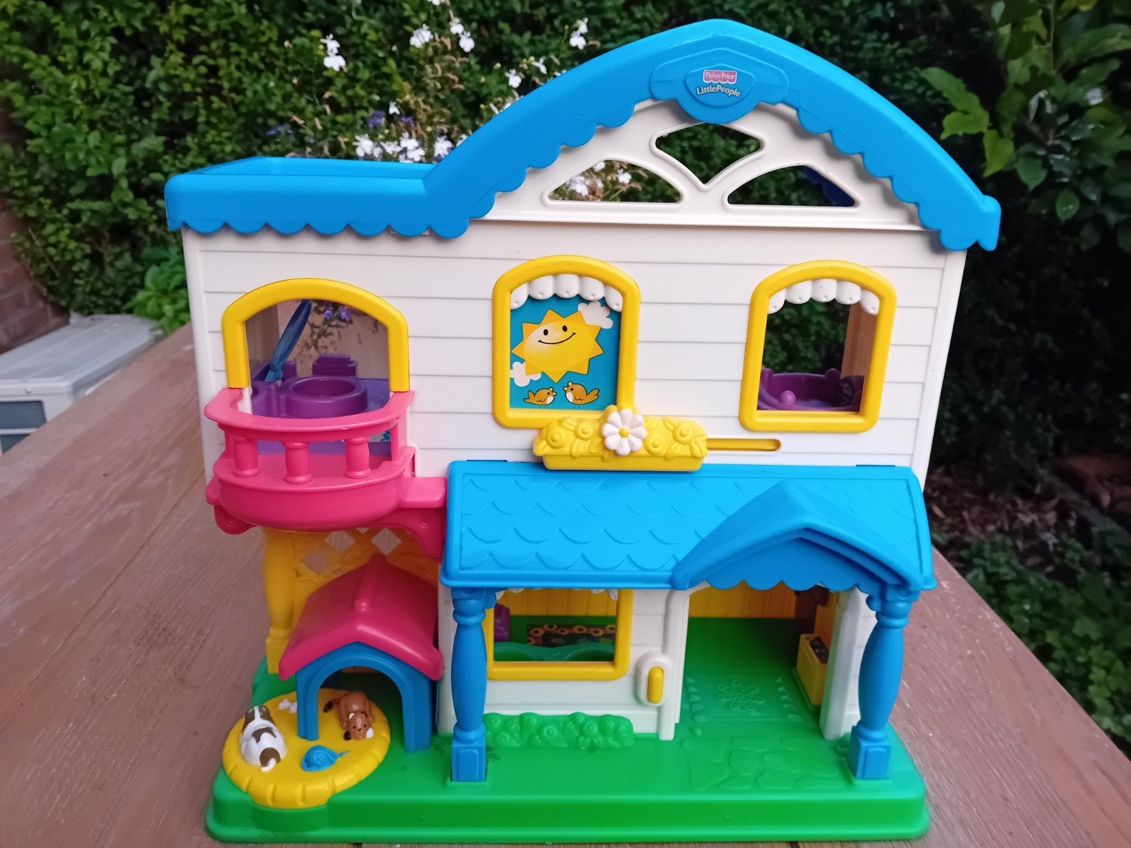 Leuk little People speelhuis, Ophalen of Verzenden, Gebruikt, Speelset, Met geluid