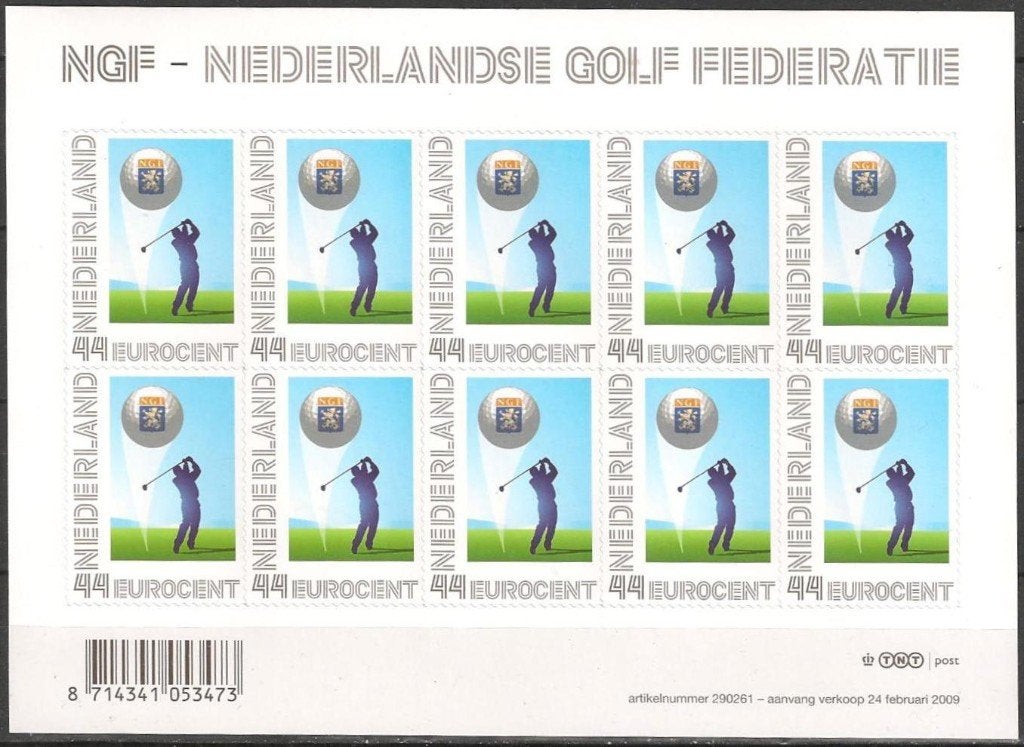 NGF-blok No.2635 XXX. ADV. no.12 D., Verzenden, Na 1940, Postfris