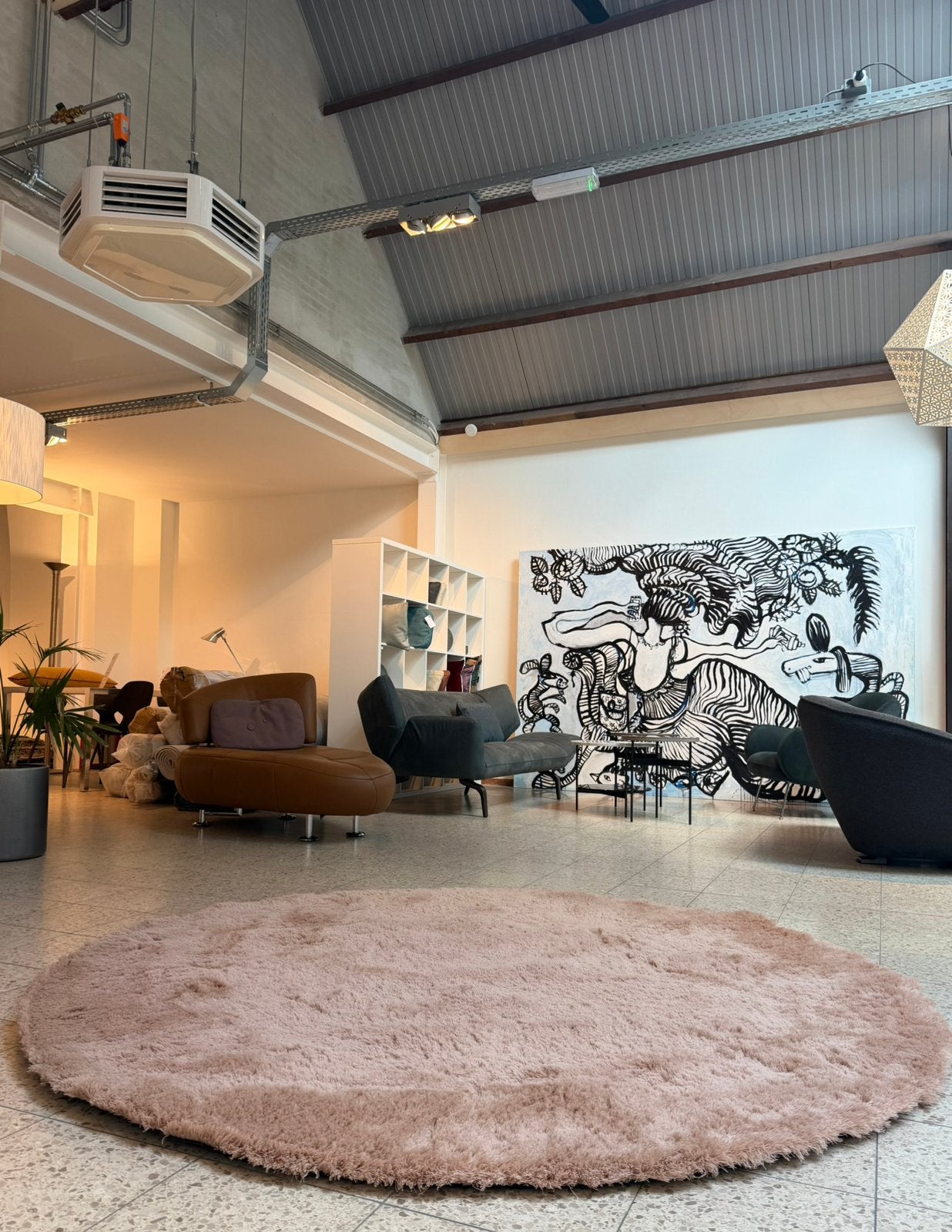Brink en Campman Flare tapijt kleur Lush 2 meter rond, Ophalen, Nieuw, Rond, 200 cm of meer