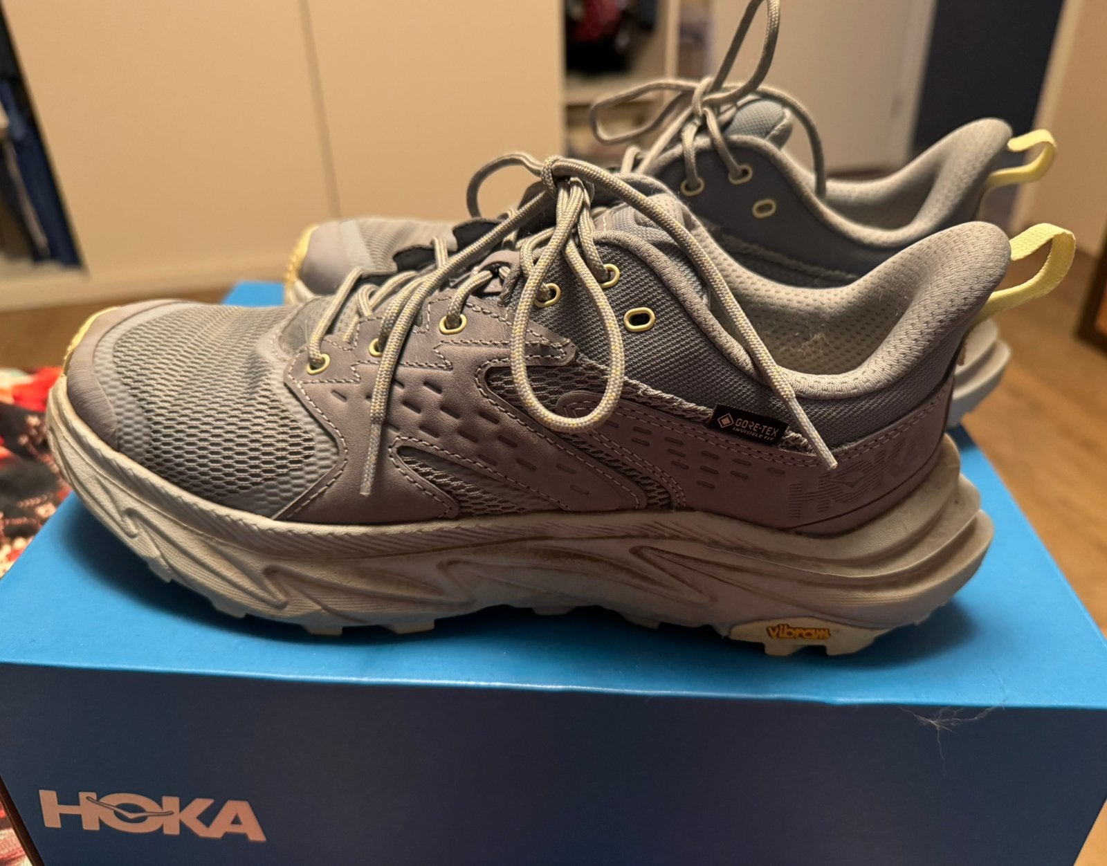 HOKA ANACAPA 2 WANDELSCHOEN, z.g.a.n., MAAT 42 2/3, Ophalen of Verzenden, Zo goed als nieuw, Schoenen