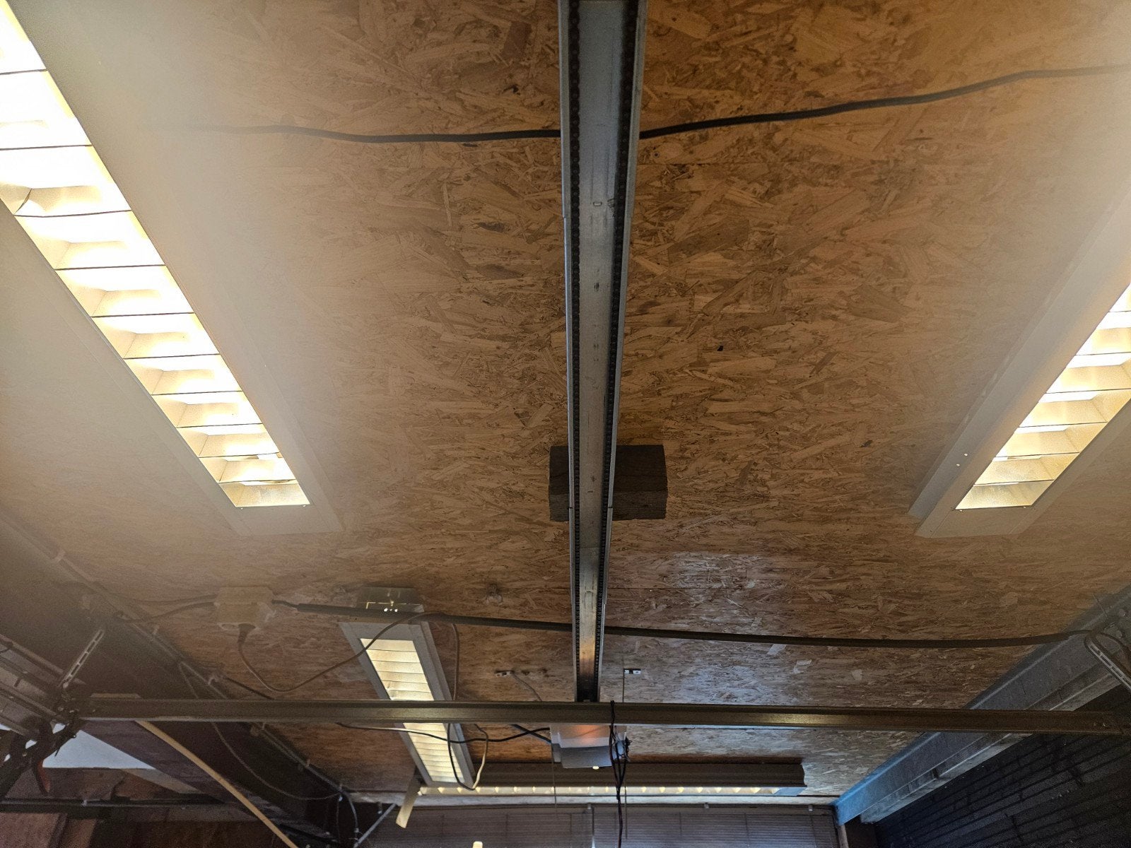 Elektrische Sectionaal Overhead Garagedeur - Blauw, Ophalen, Gebruikt, Onbekend@voorbeeld.com, Onbekend