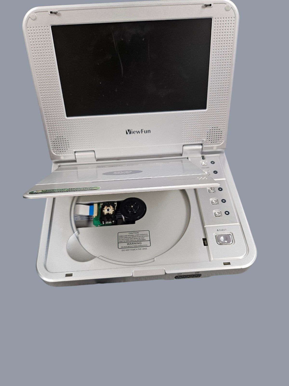 ViewFun Draagbare DVD-speler met accessoires, Gebruikt, Draagbaar, Onbekend, raadpleeg handleiding, Info@viewfun.com