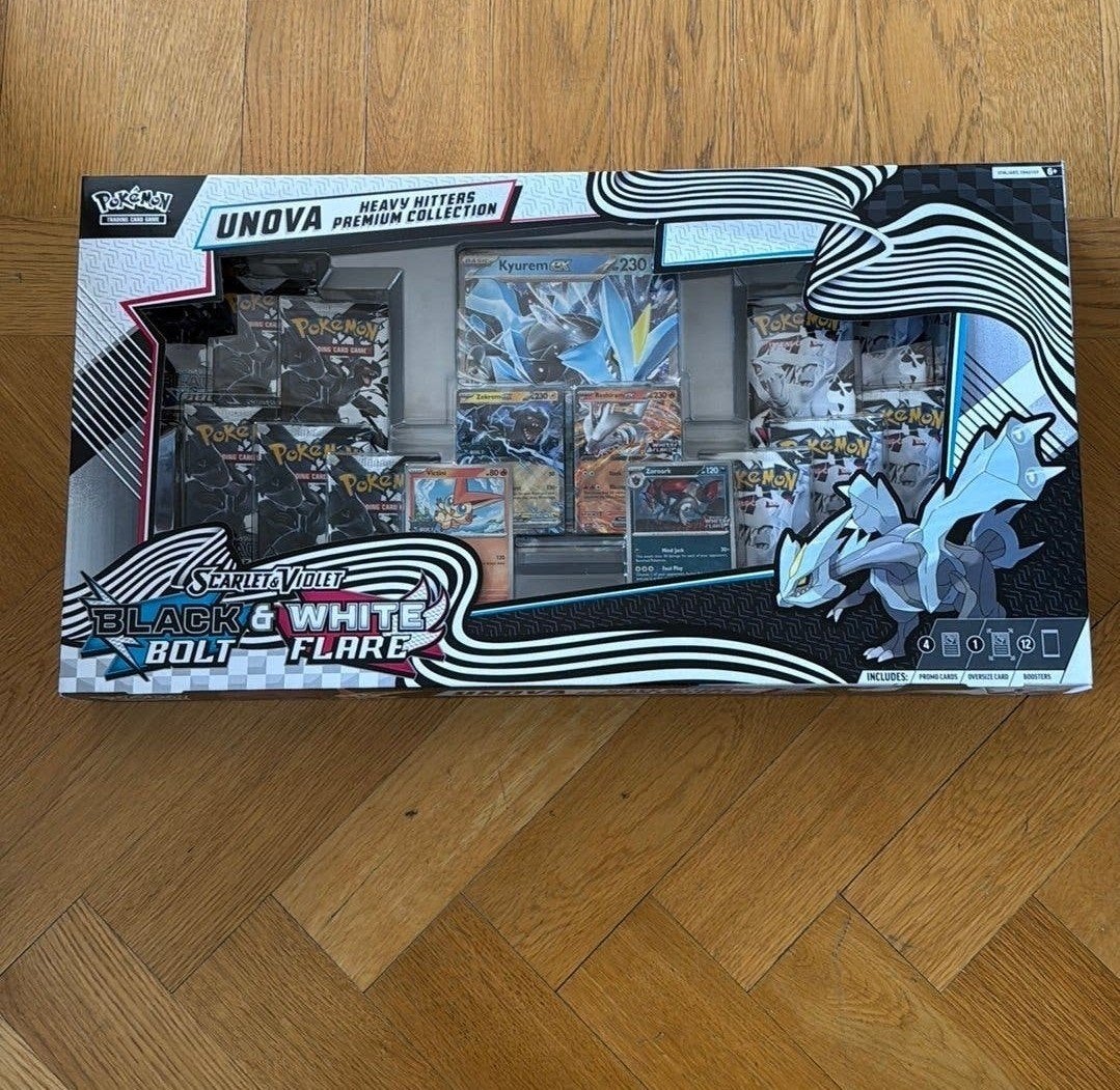 Pokémon TCG: Unova Heavy Hitters Premium Collectie, Ophalen of Verzenden, Nieuw, Overige typen, Foil