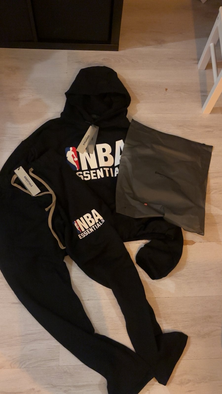 NBA essentials, Verzenden, Zo goed als nieuw, Maat 46 (S) of kleiner, Zwart