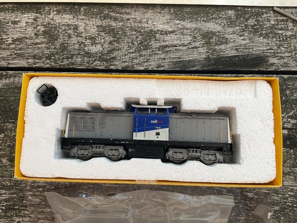 RAILPRO KALKSTEEN VERVOERSET, Treinset, Gelijkstroom, Ophalen of Verzenden, Märklin