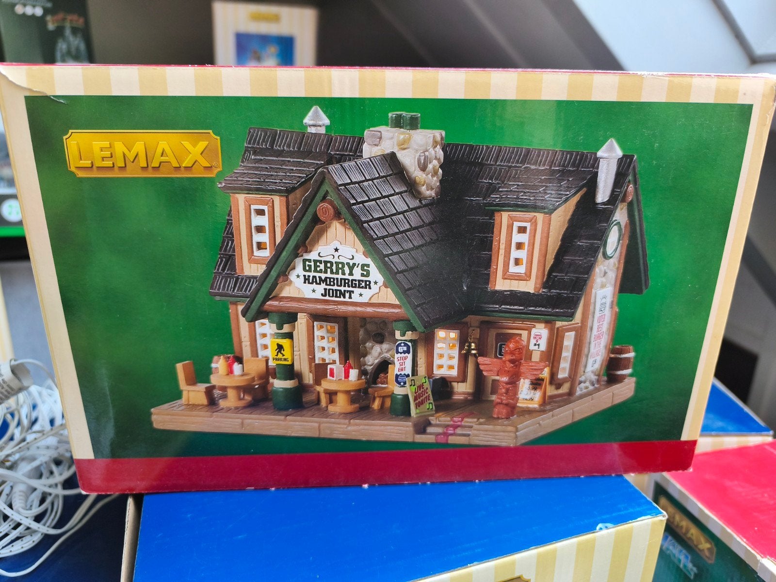 Lemax Gerry's hamburger joint, Ophalen of Verzenden, Gebruikt