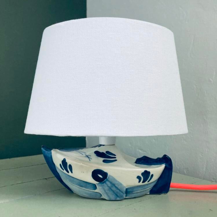 Boot lamp delft blauw, Overige materialen, Gebruikt, Minder dan 50 cm, Delft Blauw