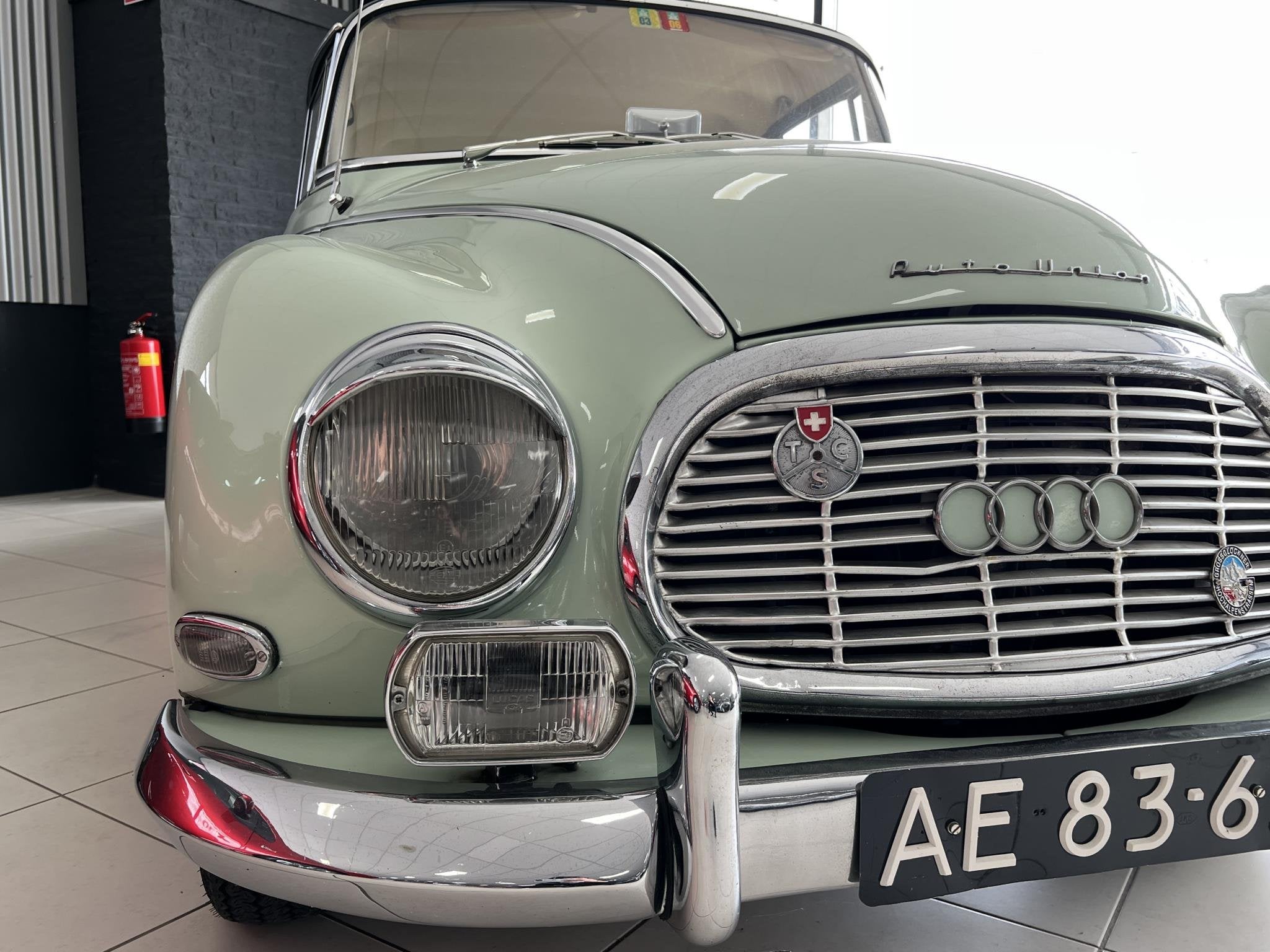 Auto Union 1000 Super Unieke oldtimer | Compleet met boekjes, foto 4