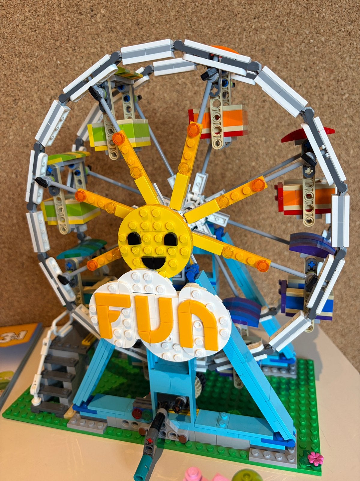 Lego Creator 31119 Reuzenrad compleet met boekje, Ophalen, Gebruikt, Lego, Compleet