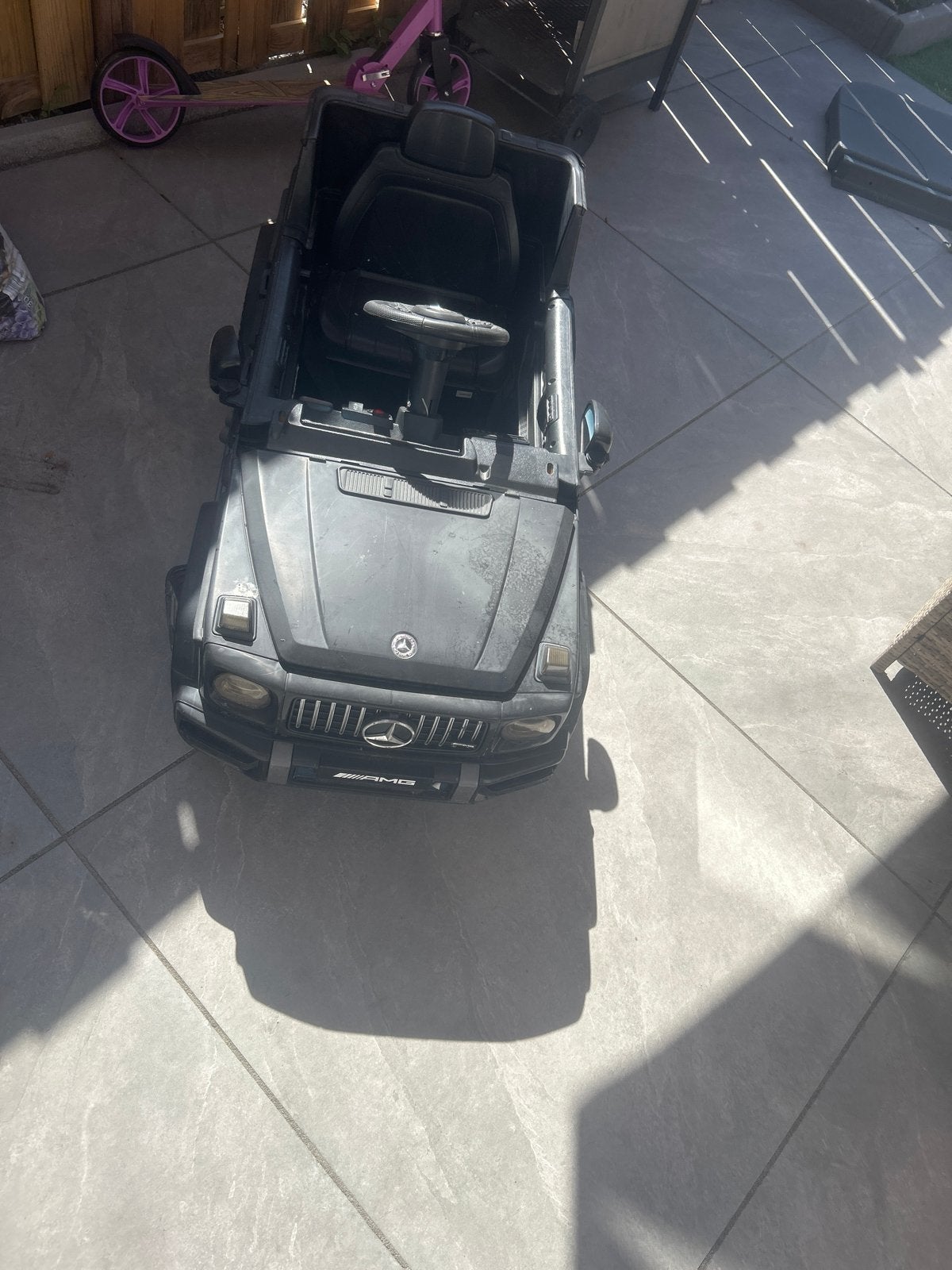 Mercedes G-Klasse elektrische kinderauto, Ophalen of Verzenden, Gebruikt
