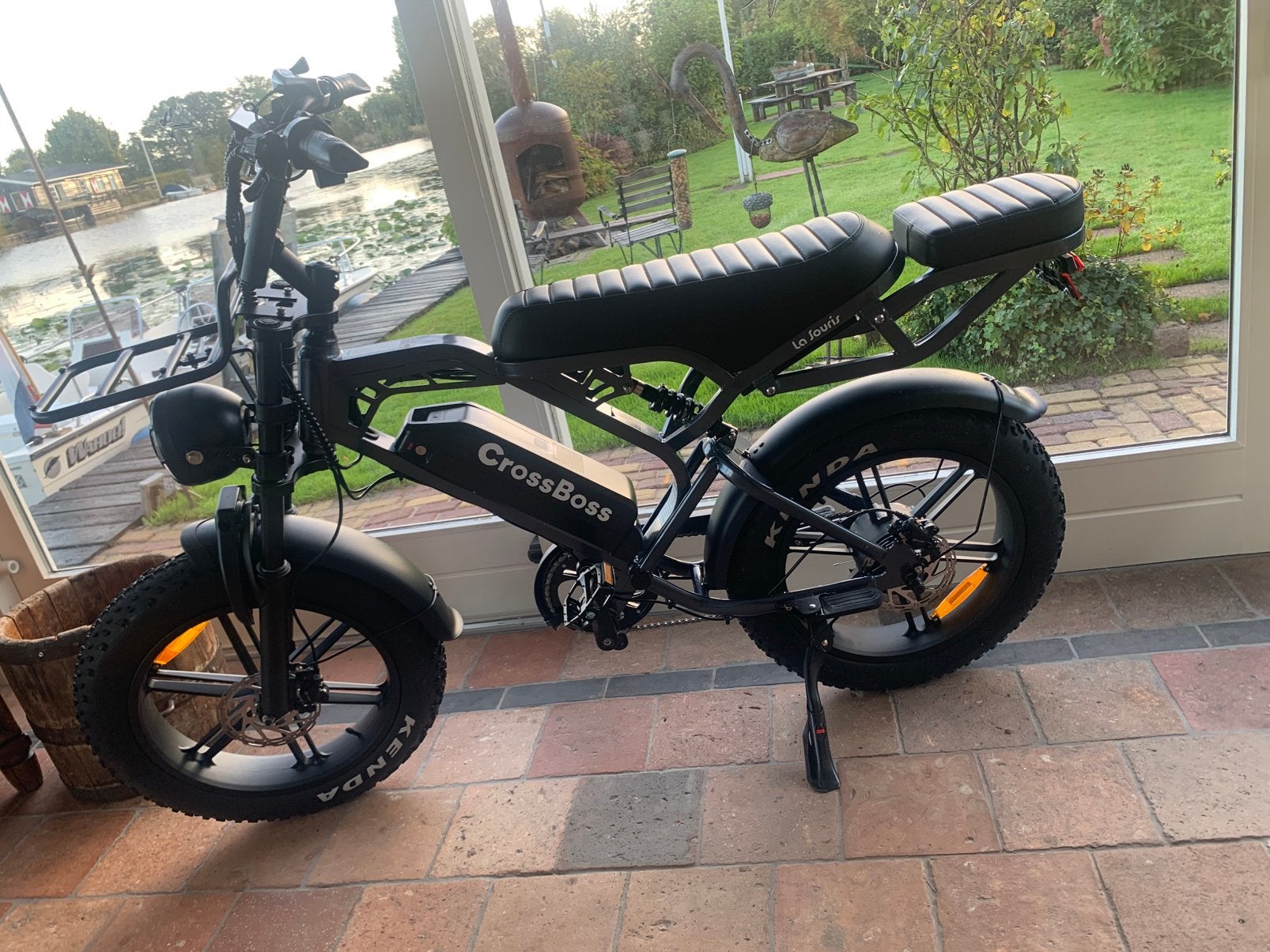 Nw08-26 fatbike CrossBoss V20 pro matte grey special edition, Fietsen en Brommers, 59 cm of meer, Ophalen, Nieuw, Overige merken