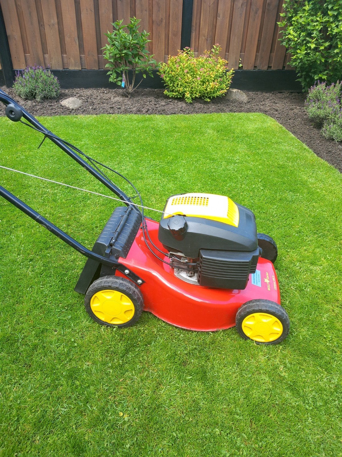 Wolf motor grasmaaier 400B maai breedte 40 cm, Ophalen