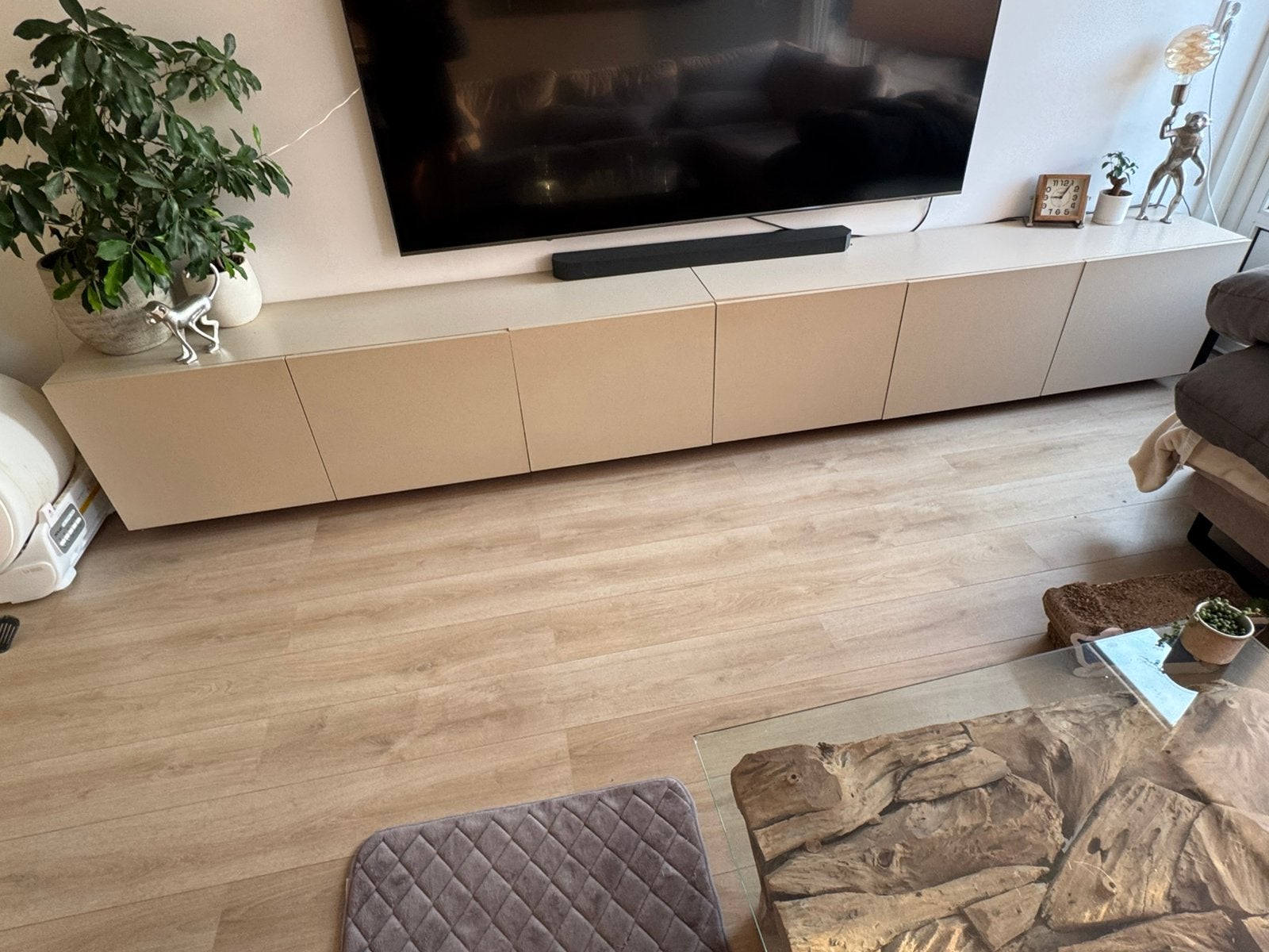 Zelfgemaakte tv meubel, Huis en Inrichting, Complete inboedels, Ophalen