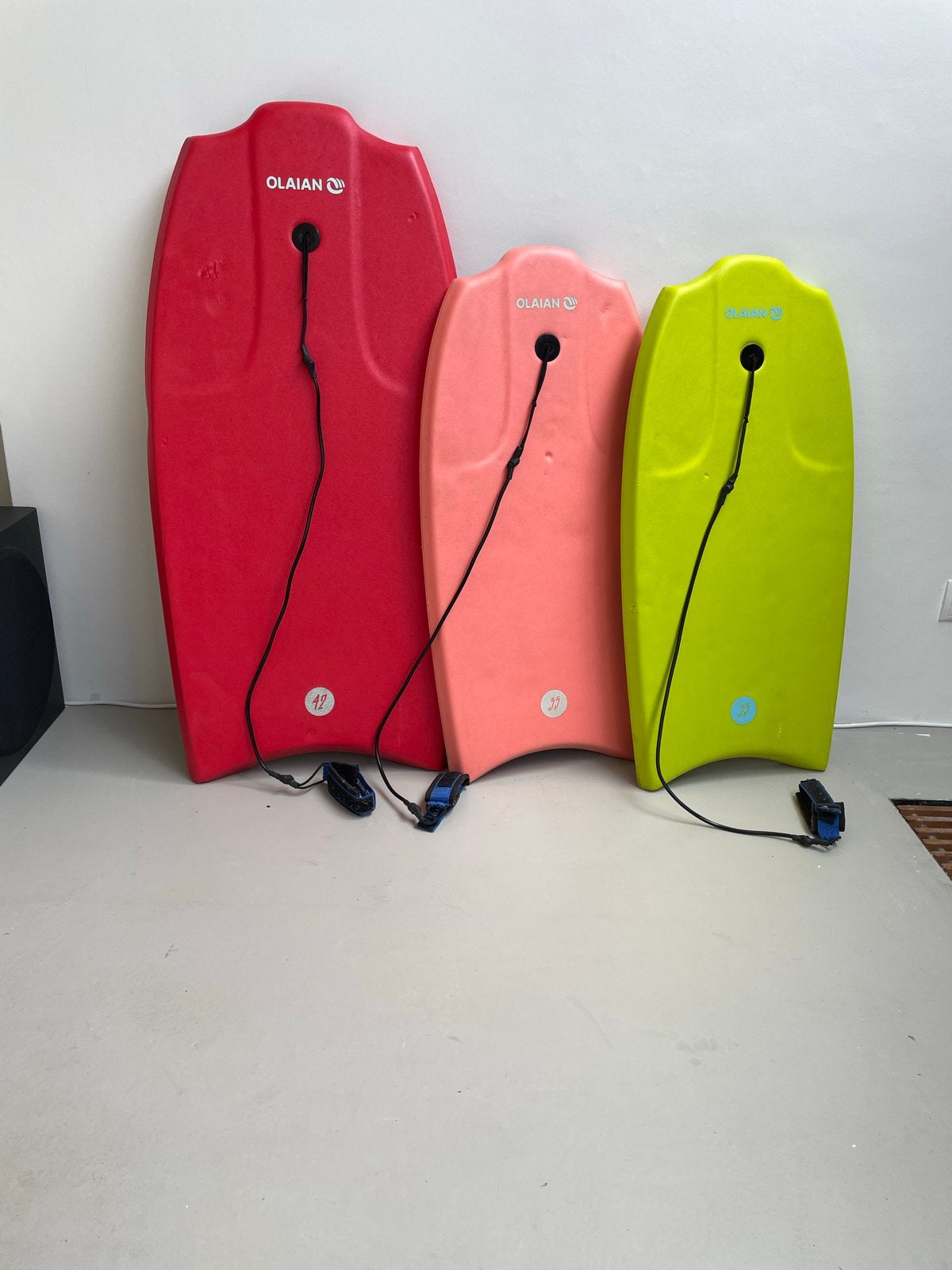 Olaian Bodyboard met Leash - Diverse Maten en Kleuren, Ophalen of Verzenden, Gebruikt, Overige typen, Met koord