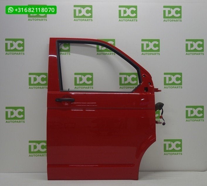 Volkswagen Transporter T6 ('15-'20) Voorportier rechts rood, Auto-onderdelen, Gebruikt, Ophalen of Verzenden, Volkswagen, Voor