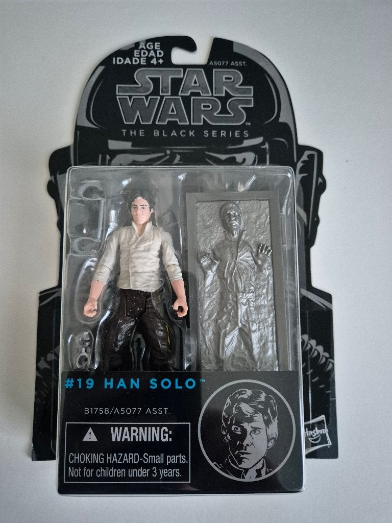 Star Wars BS Blue 3.75" #19 Han Solo in Carbonite, Verzamelen, Ophalen of Verzenden, Nieuw, Actiefiguurtje
