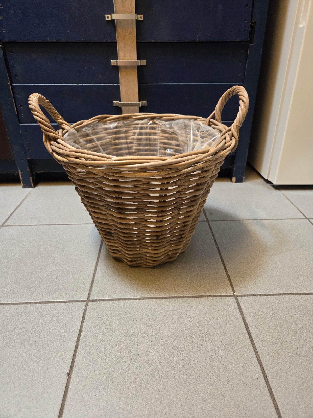 Rieten mand gebruikt voor kerstboom, Ophalen, Overige materialen, Gebruikt, Minder dan 60 cm