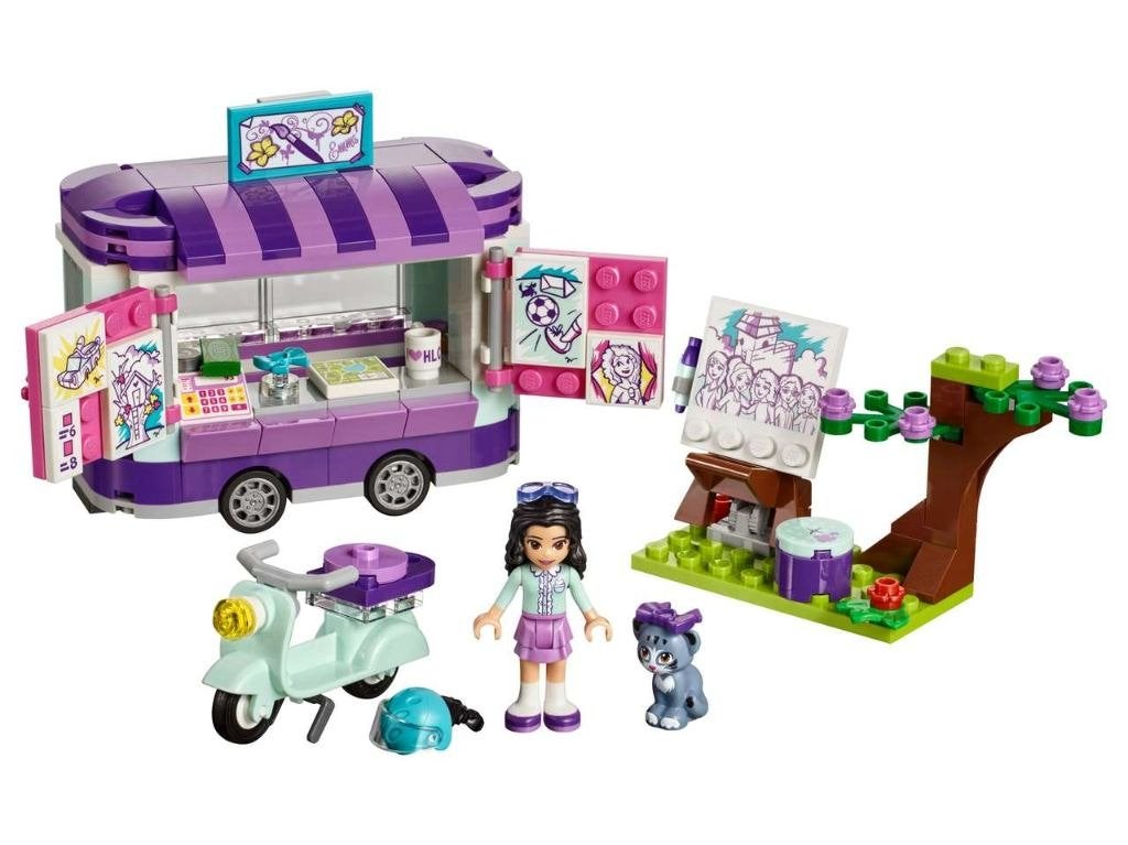 LEGO 41332 Emma's kunstkraam, Compleet, Lego, Friends, Ophalen of Verzenden