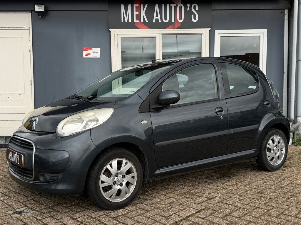 Citroen C1 1.0-12V Ambiance|Airco|Elek ramen|ToerenTeller|Na, Auto's, Citroën, Voorwielaandrijving, Stof, Gebruikt, Zwart