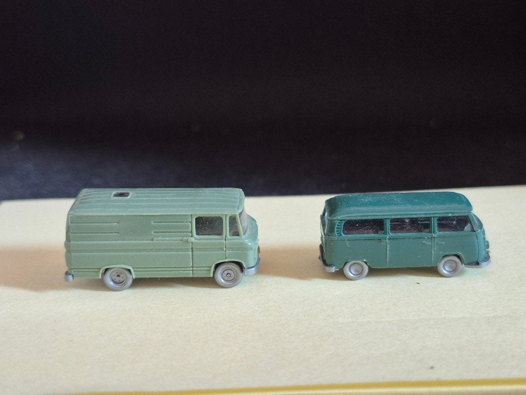 Wiking 9010/9030 -Mercedes en Volkswagen Transporter (16503), Overige merken, Gebruikt, Gelijkstroom of Wisselstroom, Overige typen