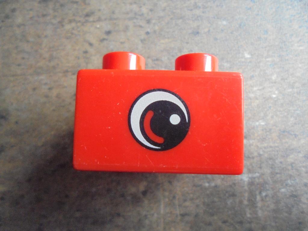 Lego Duplo Brick 2x2 (zie foto's) 3, Ophalen of Verzenden, Gebruikt, Losse stenen, Duplo