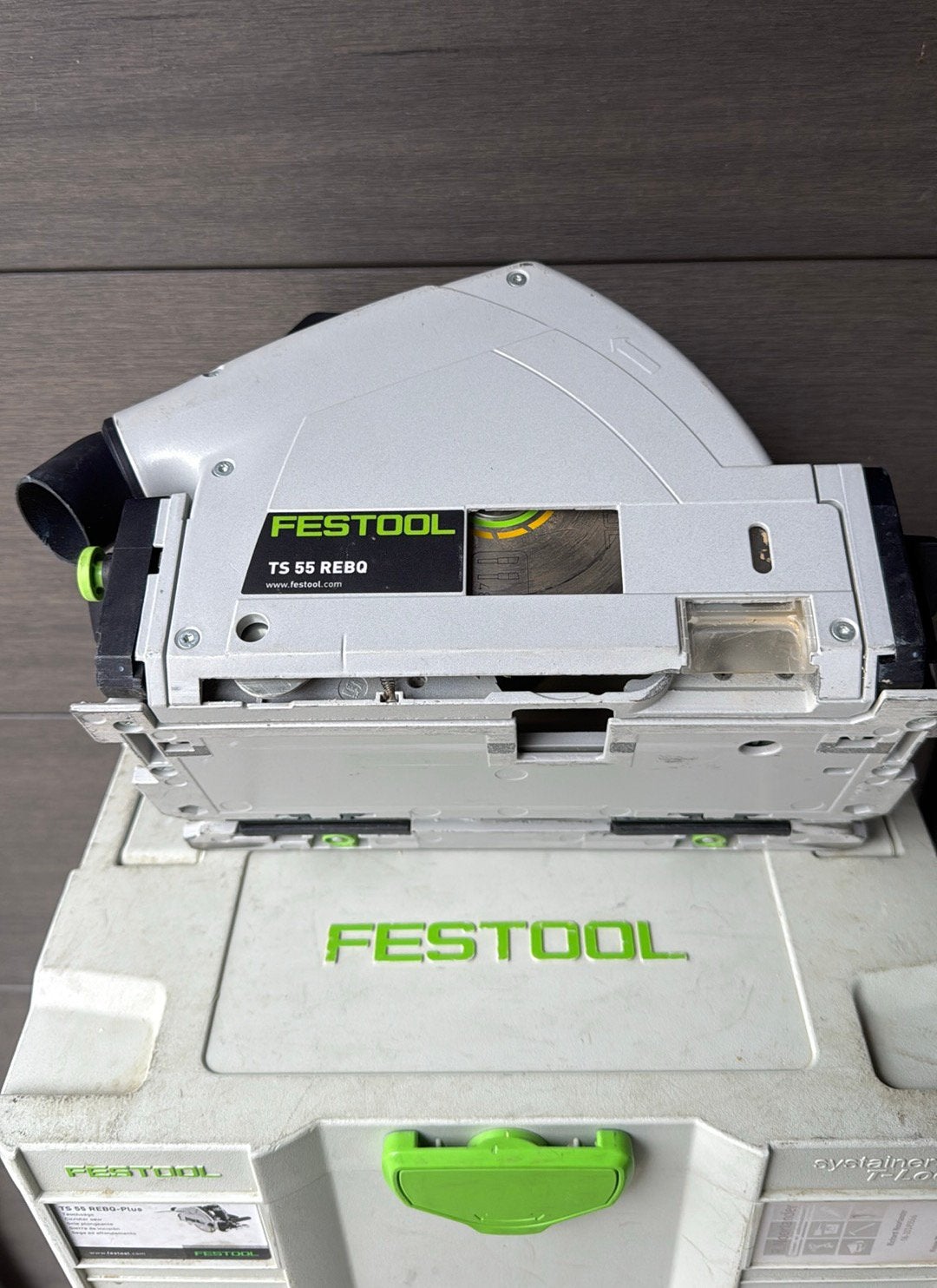 Foto 5 van FESTOOL TS 55 REBQ INVALZAAG