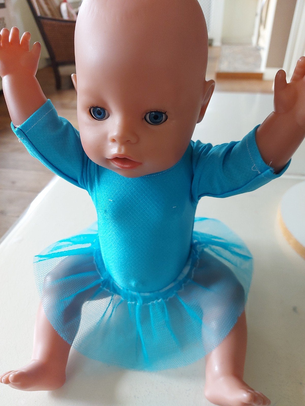 leuk ballerina setje baby born pop 43cm, Kinderen en Baby's, Speelgoed | Poppen, Ophalen of Verzenden, Nieuw, Babypop