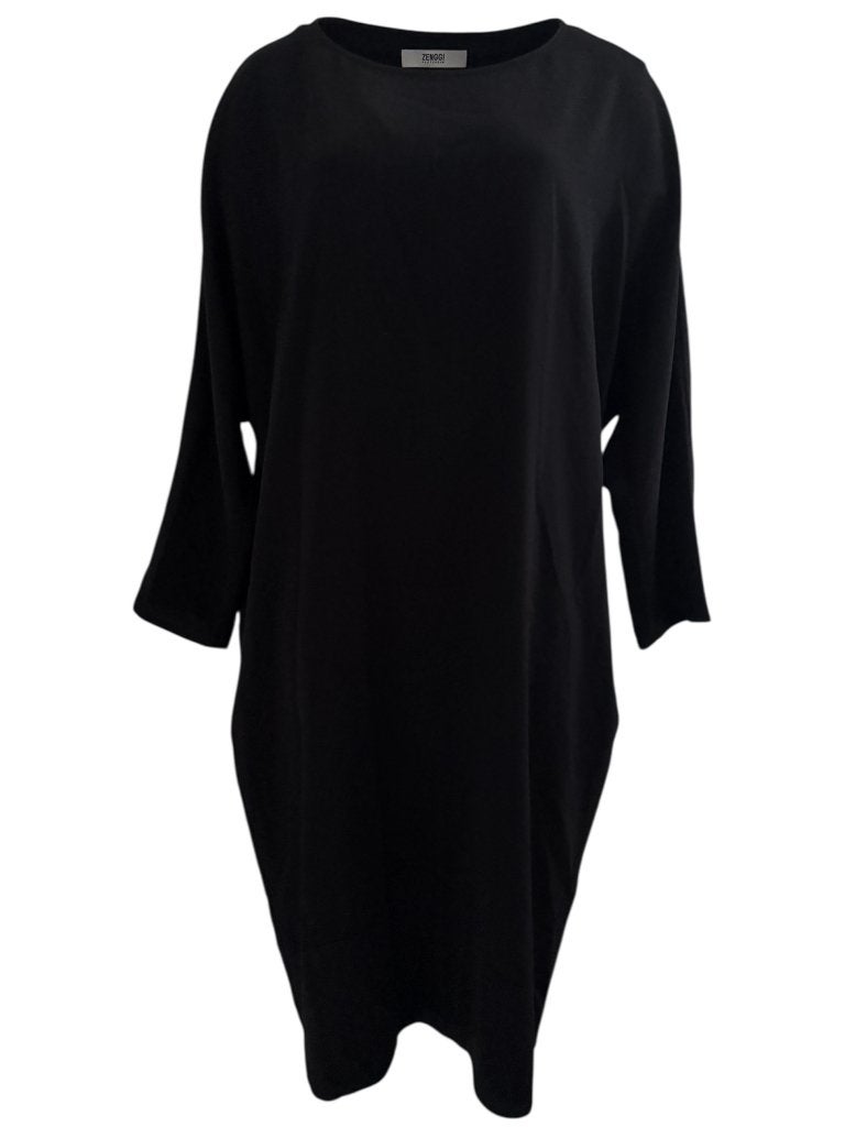 Zenggi jurk XL, Verzenden, Zwart, Maat 46/48 (XL) of groter, Zo goed als nieuw