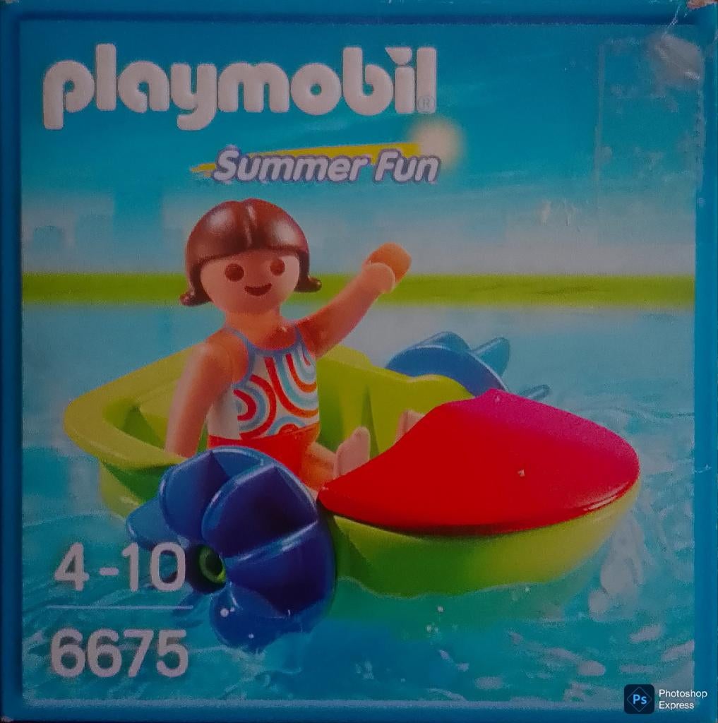 Summer Fun Waterfiets 6675, Ophalen of Verzenden, Gebruikt, Complete set