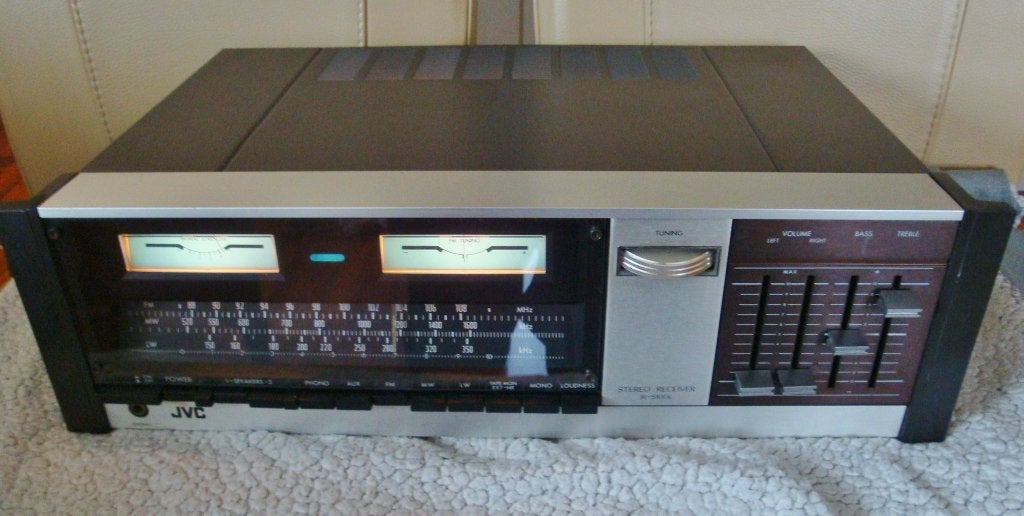 Vintage JVC JR-S100L receiver 1976, Ophalen, Gebruikt, JVC, Minder dan 60 watt