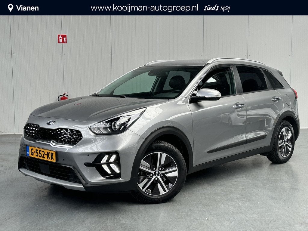 Kia Niro 1.6 GDi Hybrid DynamicLine, Auto's, Kia, Gebruikt, Euro 6, 2 kWh, Leder en Stof