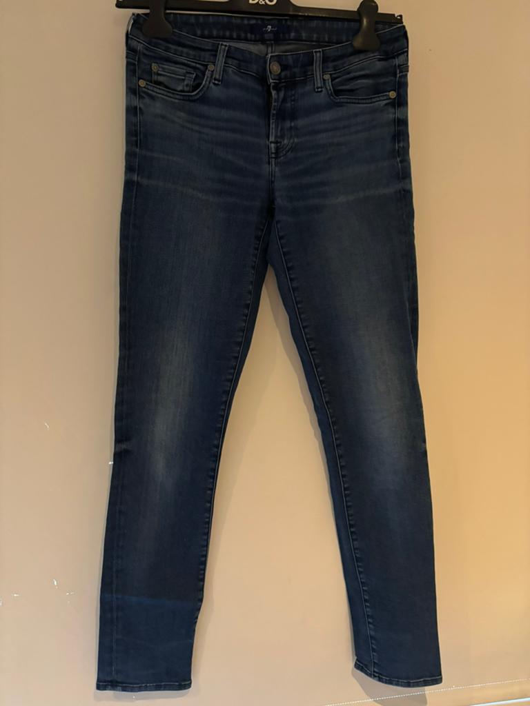 7 for all mankind jeans maat 29, Ophalen of Verzenden, Zo goed als nieuw, Blauw, W28 - W29 (confectie 36)