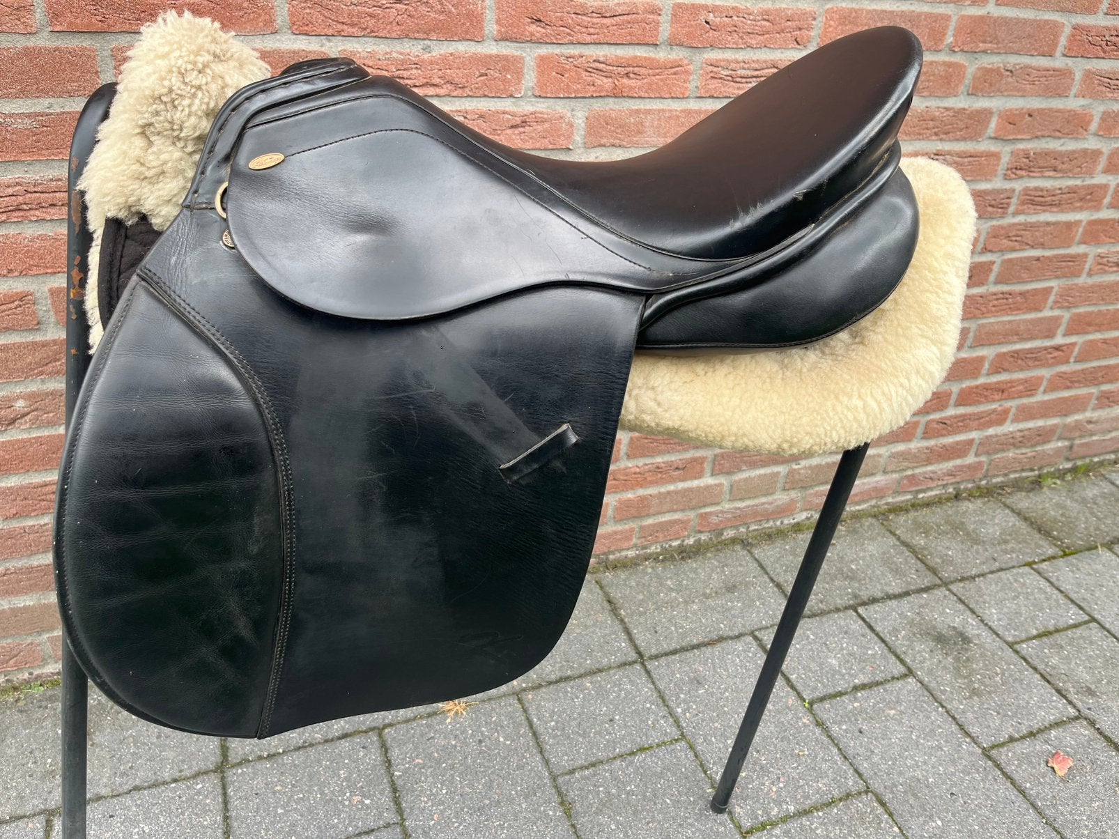 Kentaur fit 3 17,5 inch veelzijdigheidszadel, L (17.5 inch), ., Kentaur, Kniewrongen