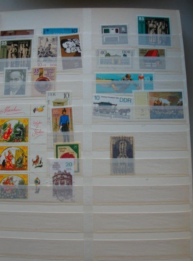 Dik stockboek  DDR, Maroc, postfris, Joegoslavië, Portugal,, Postzegels en Munten, Postzegels | Volle albums en Verzamelingen