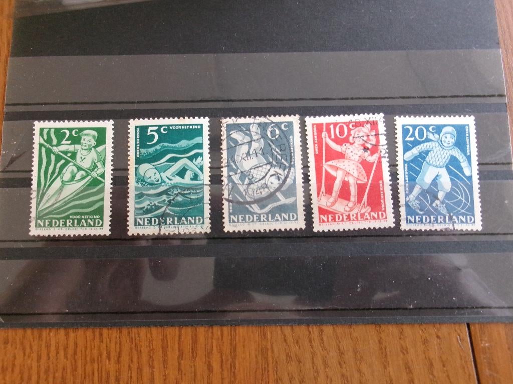 1948 - kinderzegels (130c), Postzegels en Munten, Postzegels | Nederland, Verzenden, Gestempeld