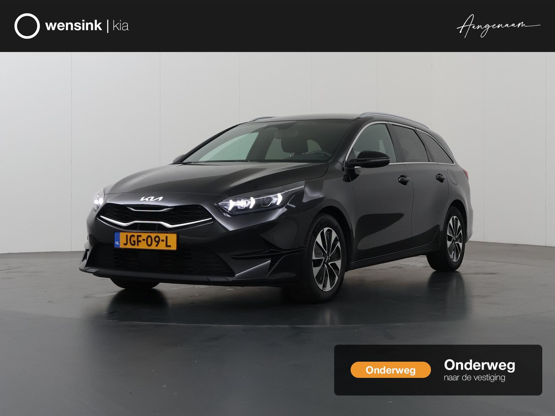 Kia Ceed Sportswagon 1.0 T-GDi MHEV Design Edition | Navigat, Auto's, Euro 6, 1309 kg, Zwart, Origineel Nederlands