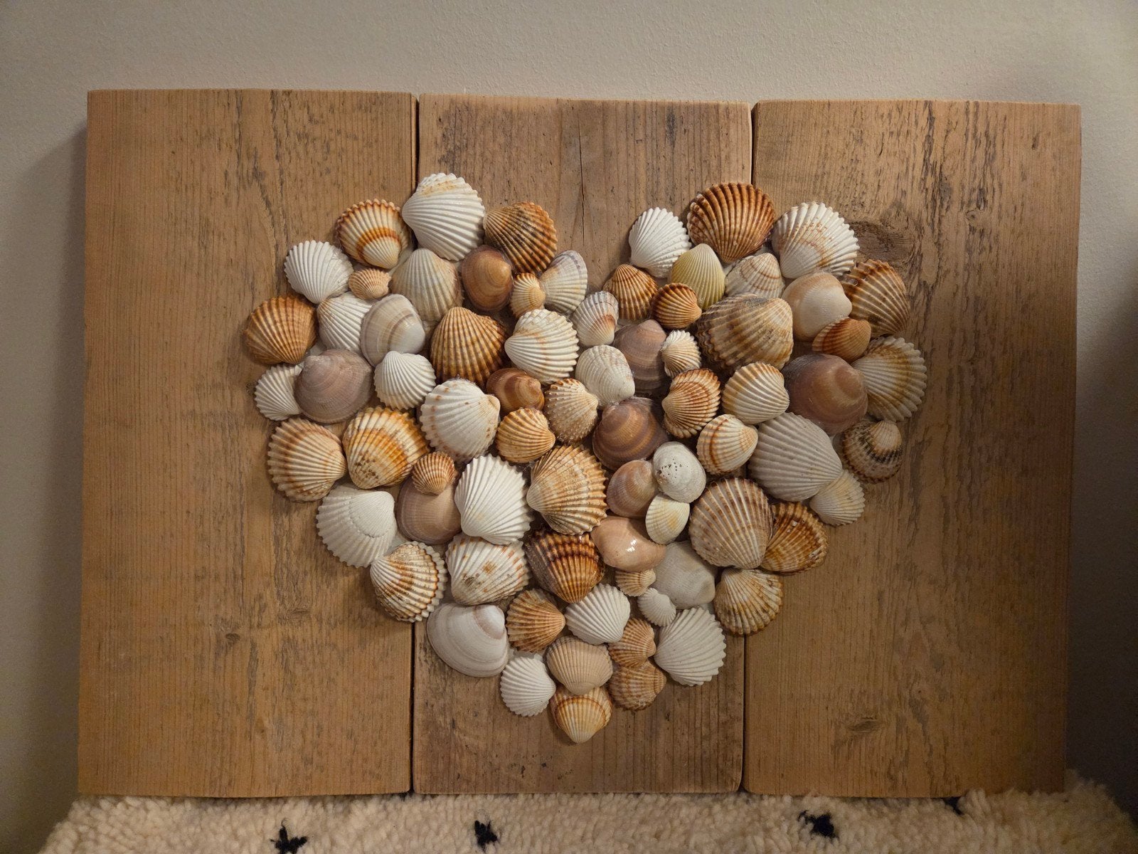 Wandbord steigerhout schelpenhart

Kan opgehangen worden (z, Huis en Inrichting, Woonaccessoires | Wanddecoraties, Ophalen, Nieuw