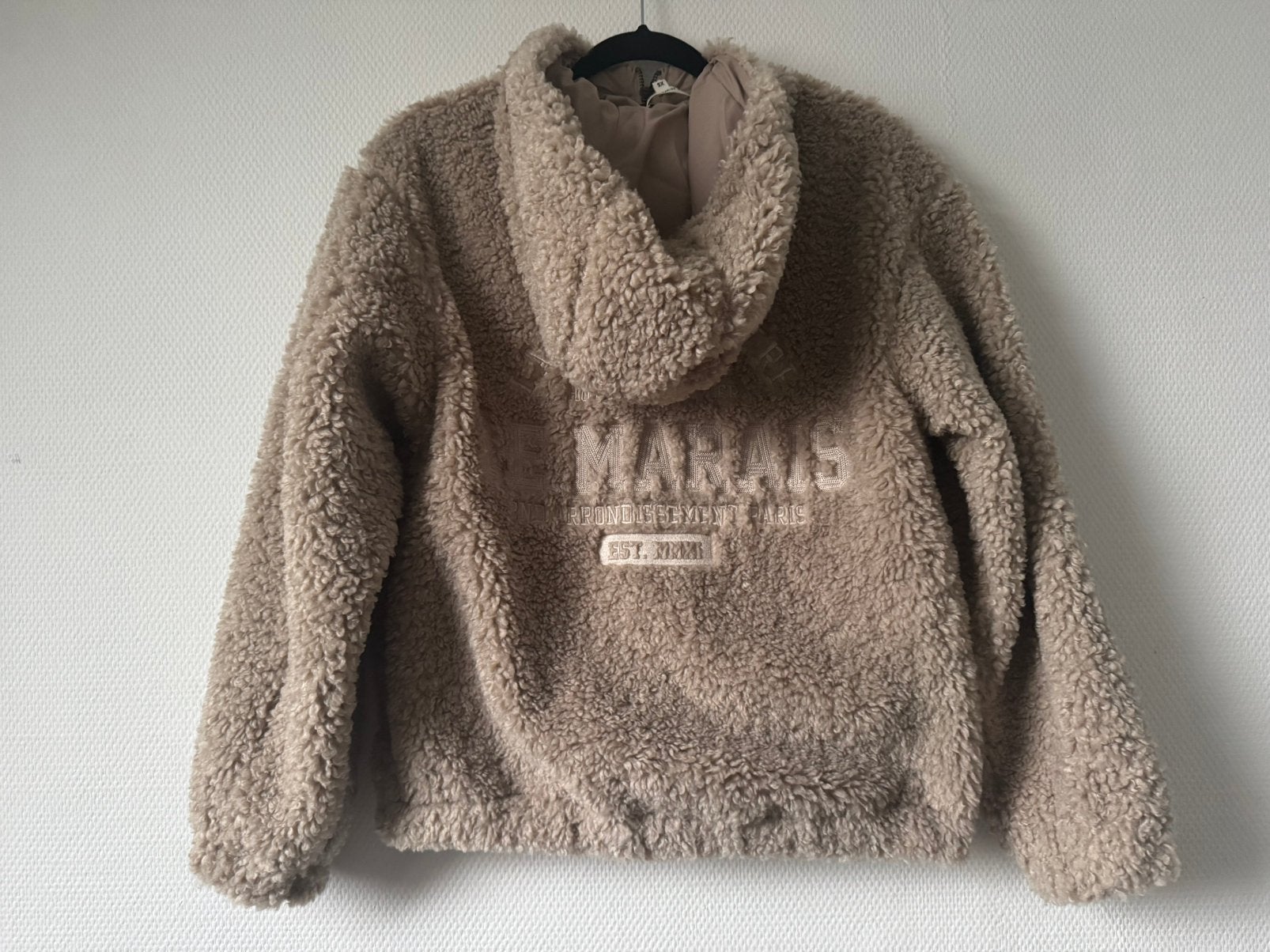 Nieuw My Jewellery teddy jas met capuchon XS/S, Verzenden, Nieuw, Maat 36 (S), Beige